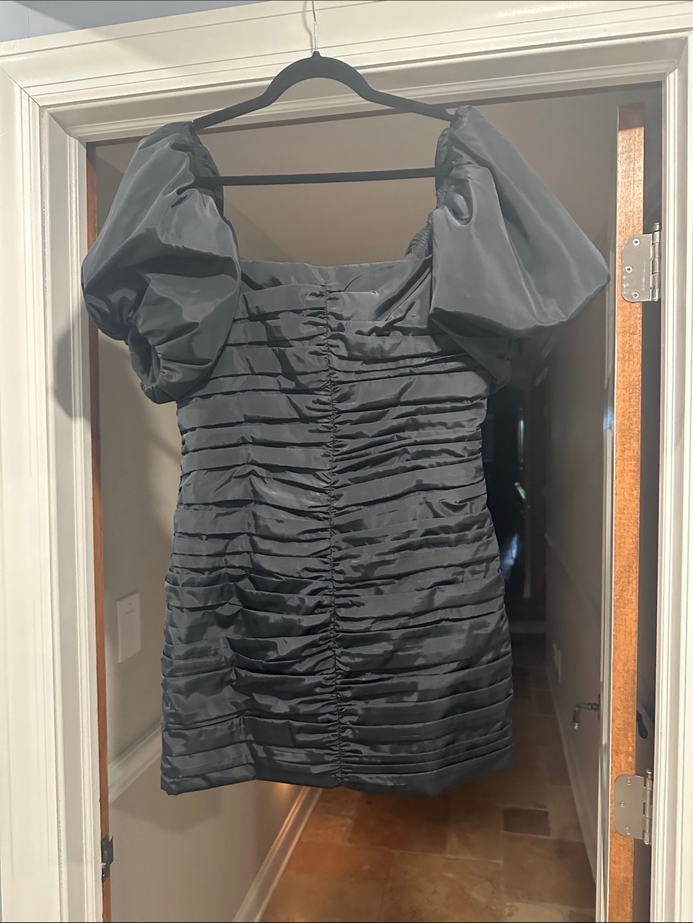 RHODE black mini dress size 8 - Picture 1 of 3